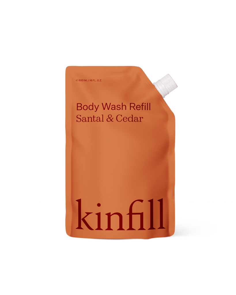 Kinfill Body Wash Refill - Santal & Cedar