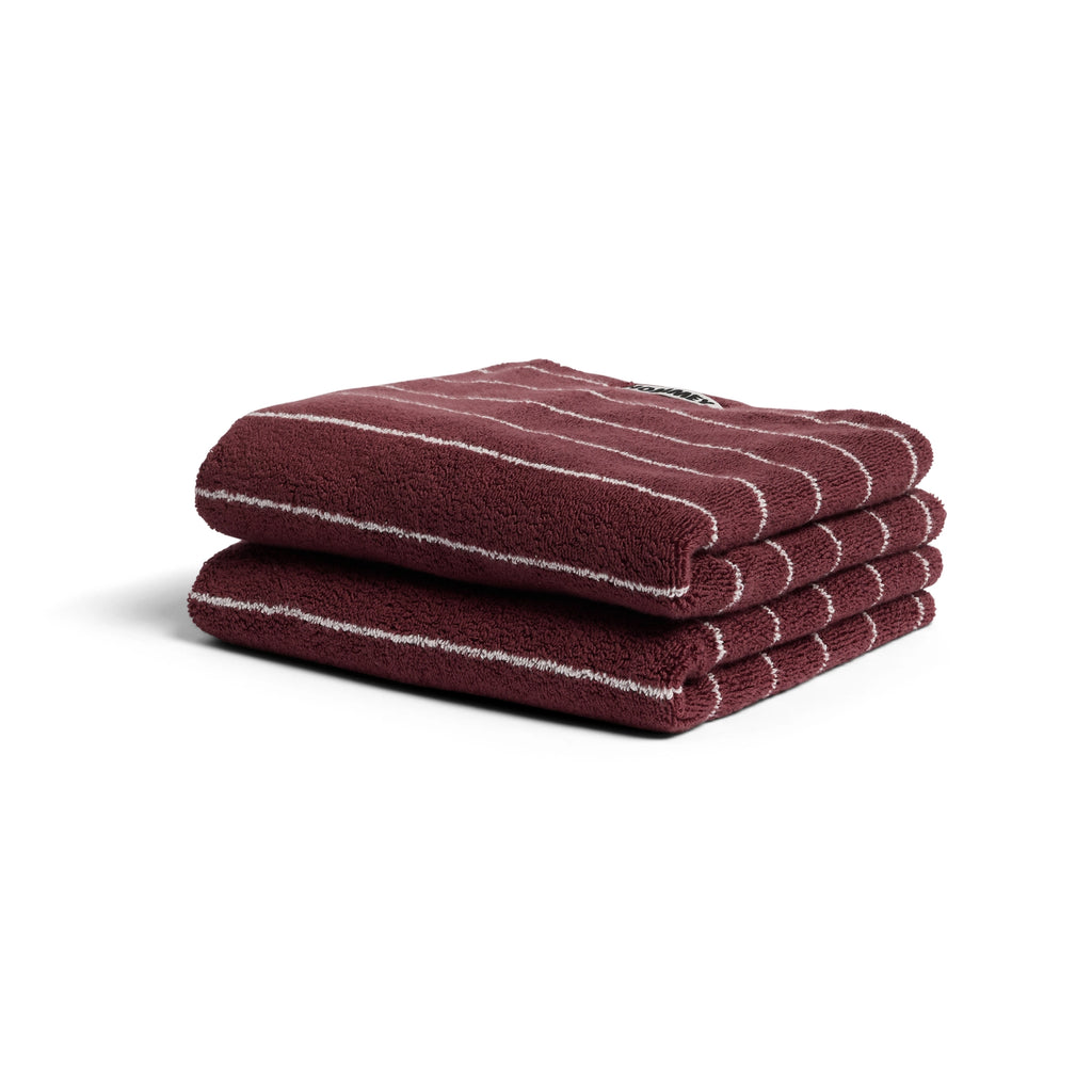 2 Pack Hand Towel - Merlot