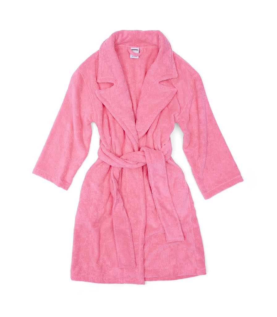 Hommey Hot Pink Robe | Soft & Cosy Unisex Cotton Dressing Gown