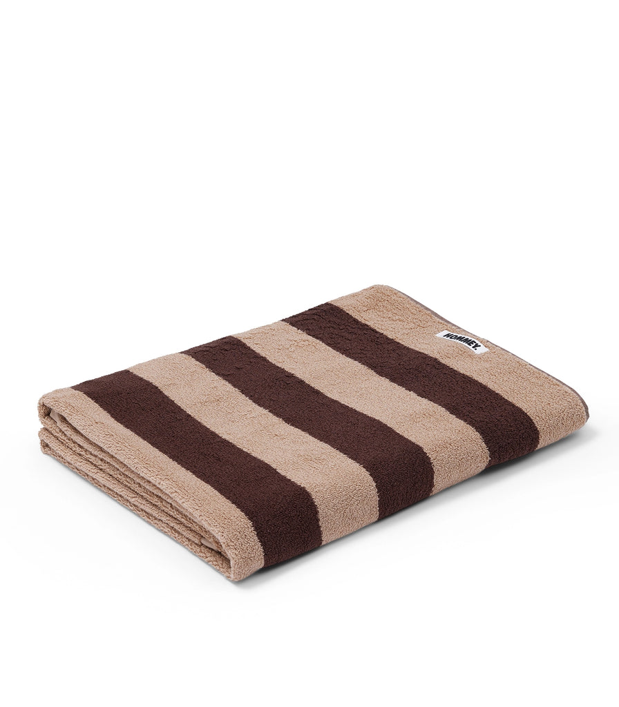 Beach Towel - Macchiato Stripes