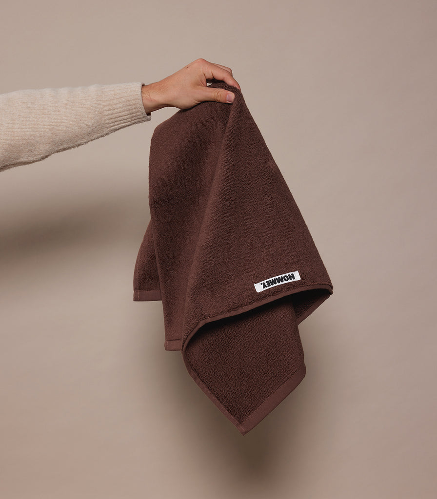 2 Pack Hand Towel - Cocoa