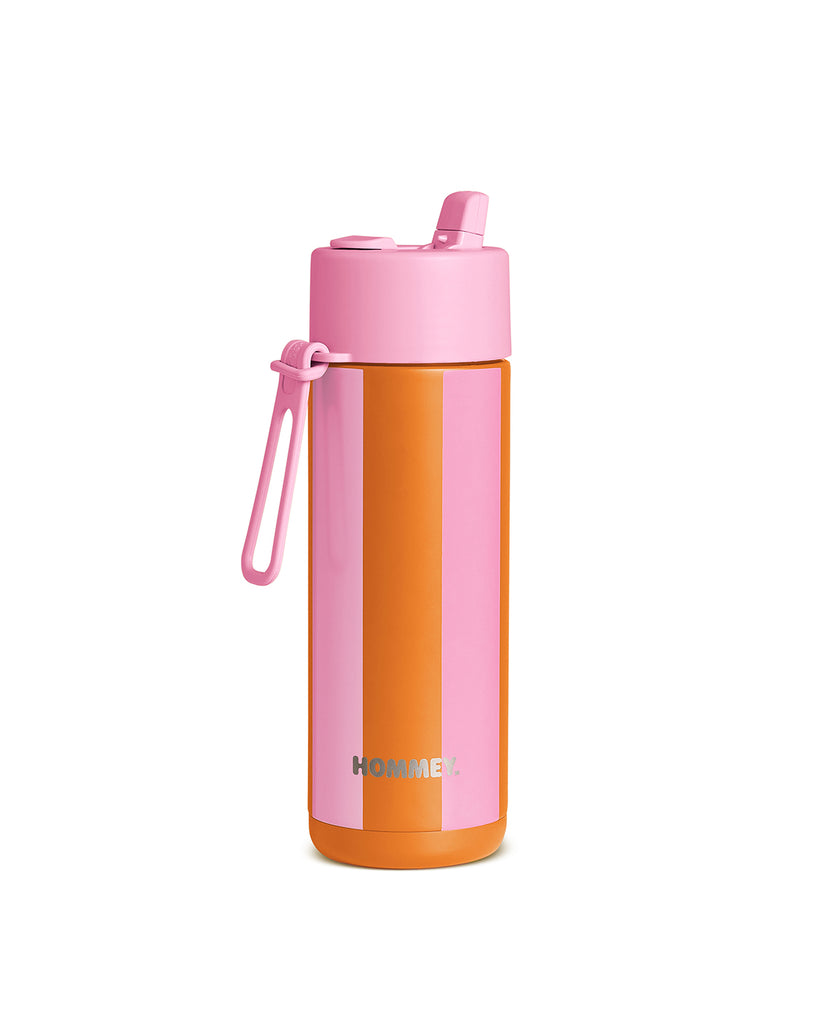 Hommey x frank green Reusable Bottle 595ml - Sherbet Stripes