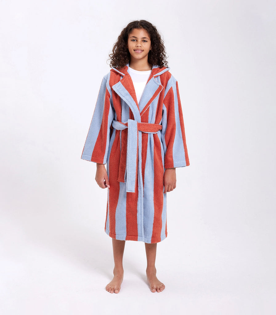 Kids Robe - Picnic Stripes