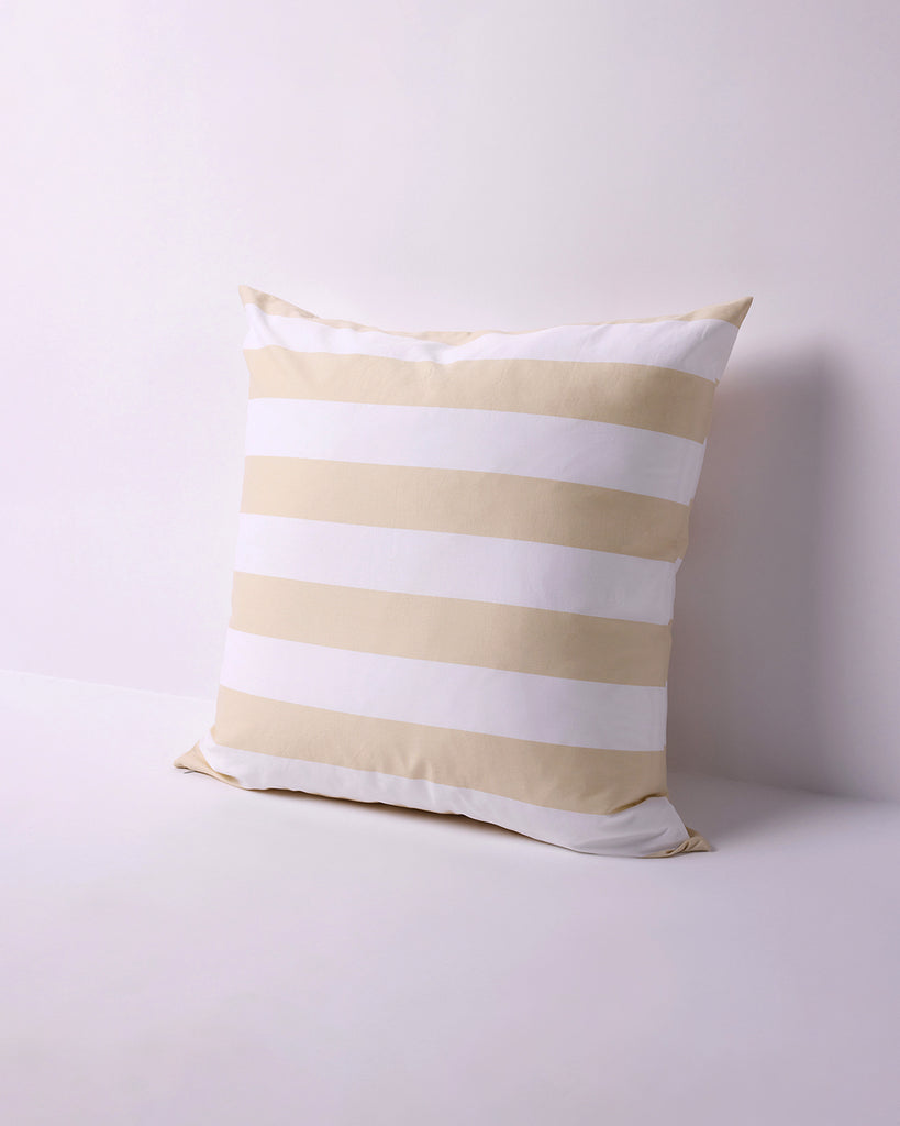 European Pillowcase - Biscotti Stripes