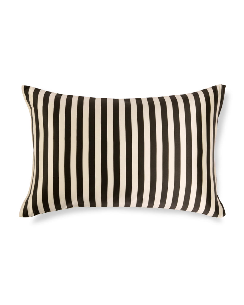 Silk Pillowcase - Vanilla Bean Stripes