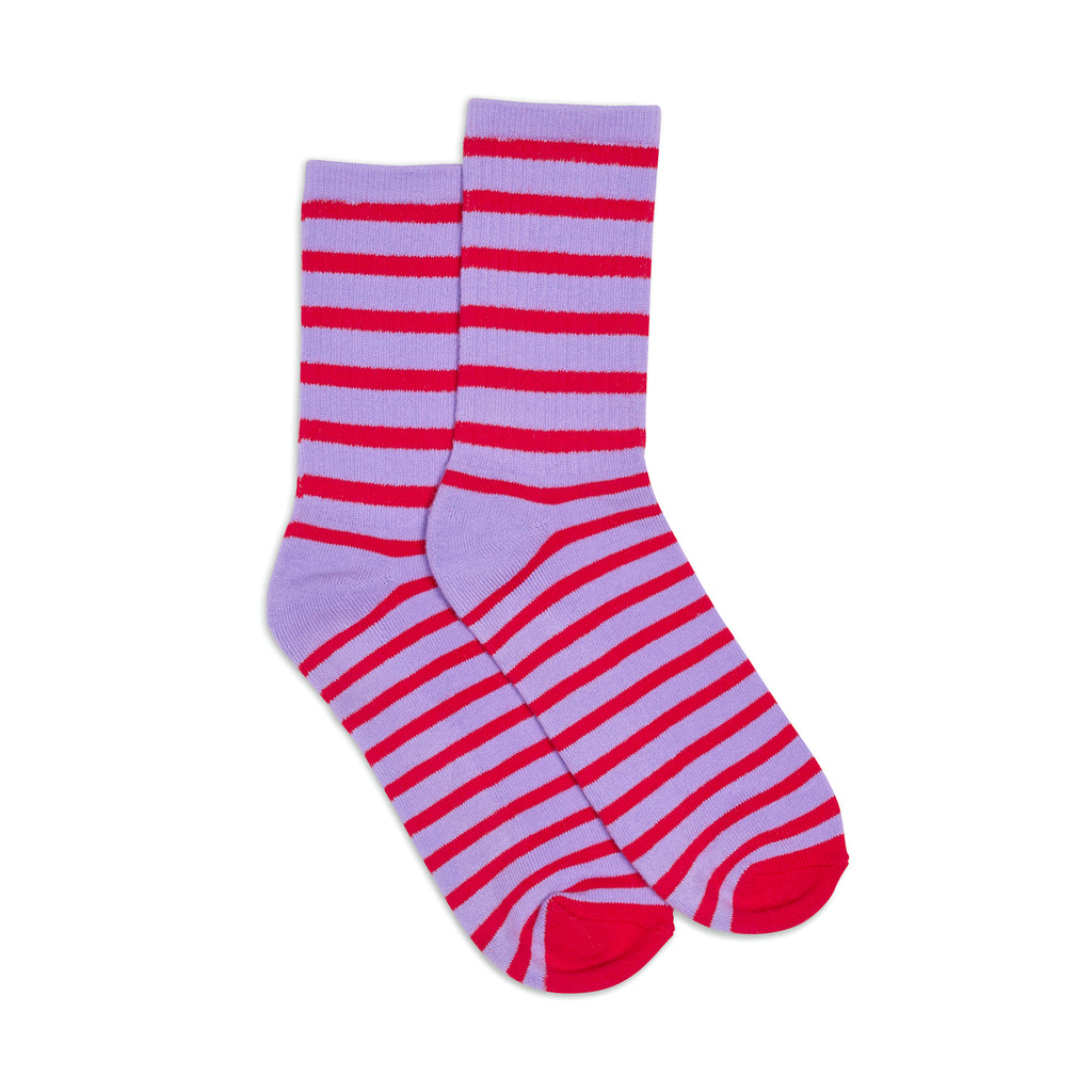Socks 2 Pack - Grapefruit Stripes
