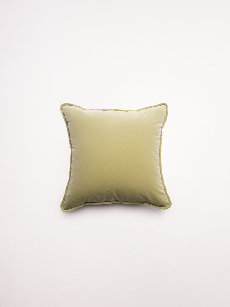 Essential Velvet - Pistachio Cushion