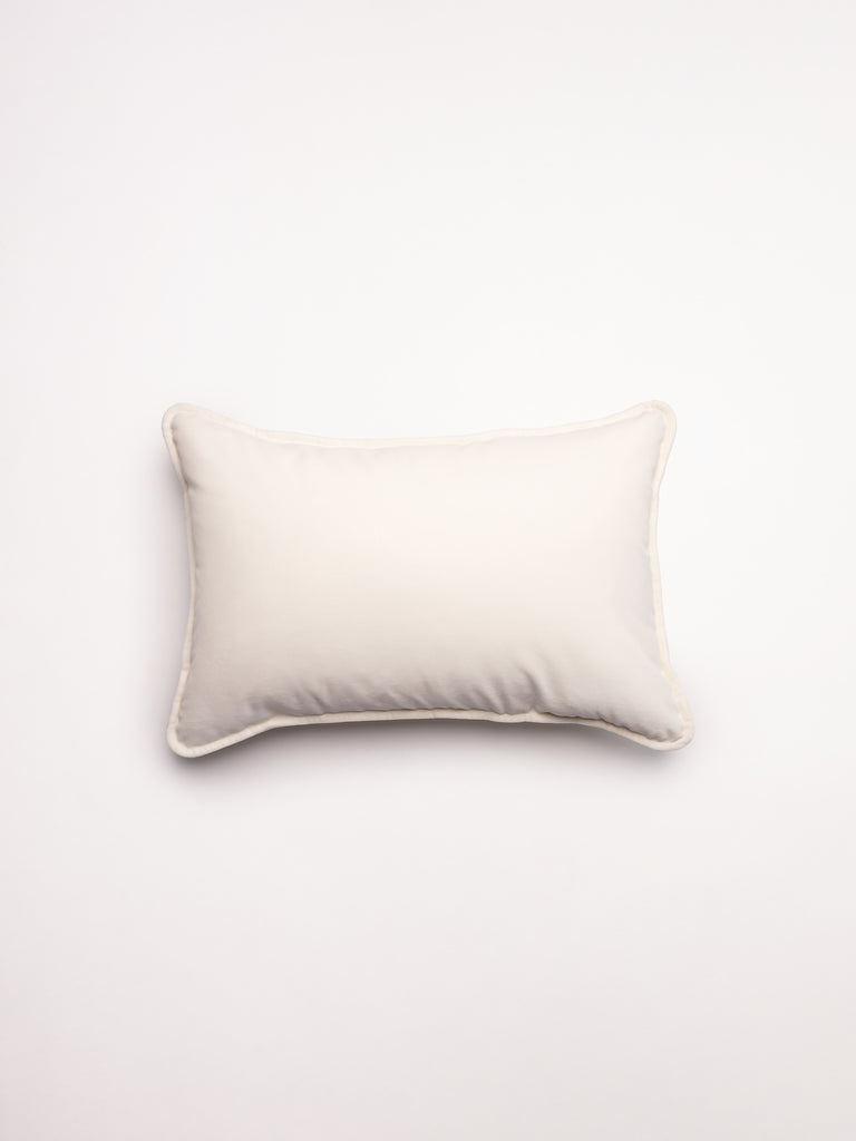 Lumbar Velvet - Milkshake Cushion