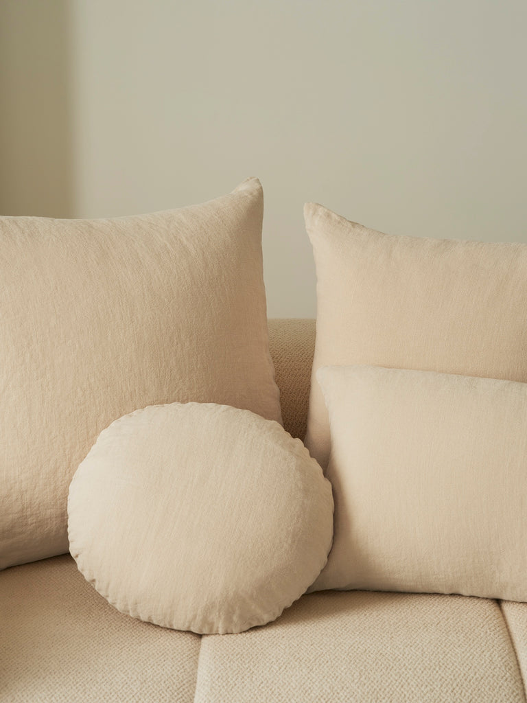 Big Linen - Oat Cushion