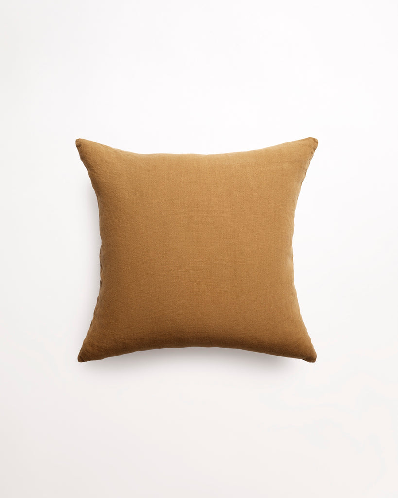 Big Linen - Ochre Cushion