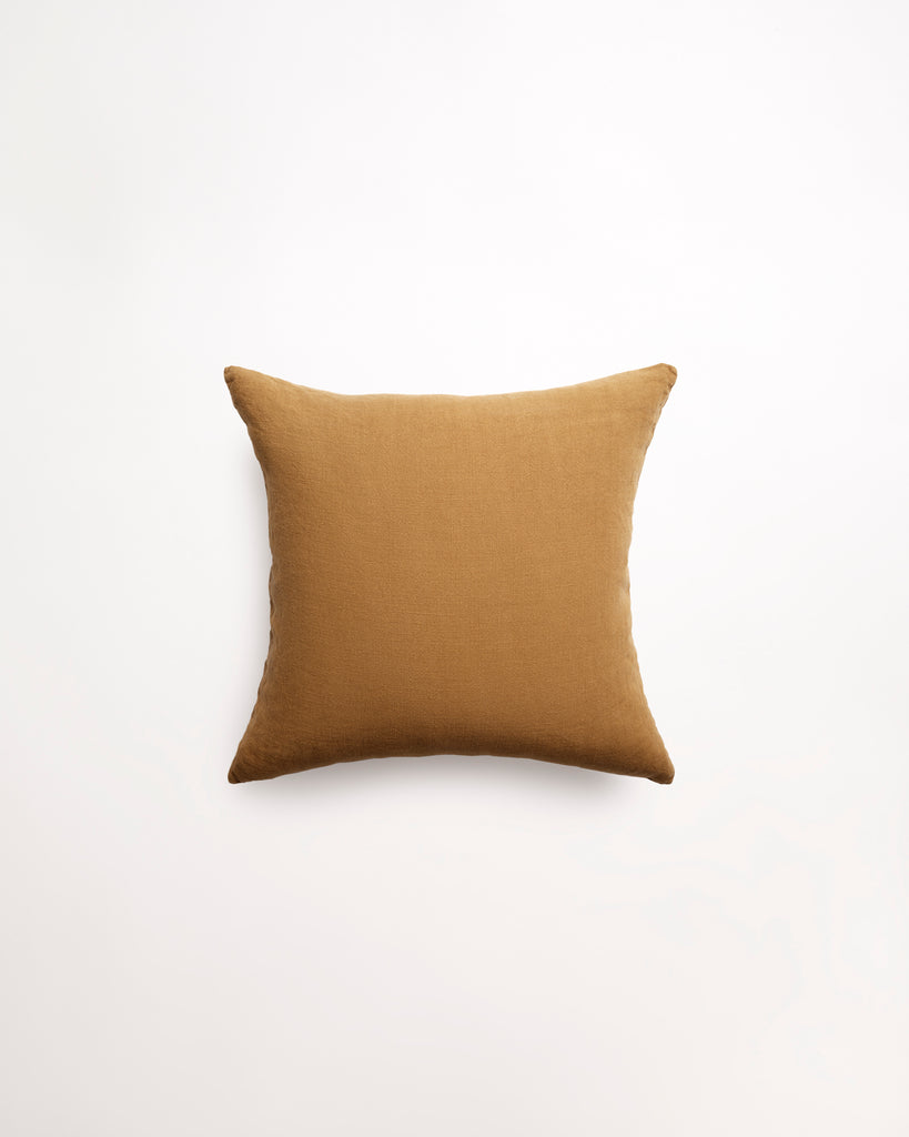 Essential Linen - Ochre Cushion