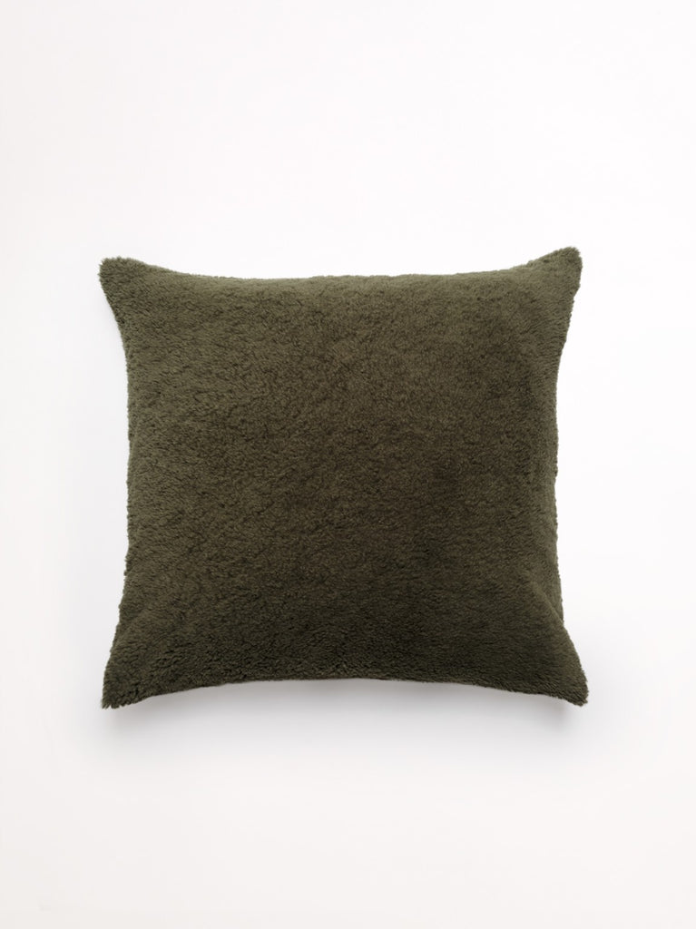 Big Faux Fur - Olive Cushion