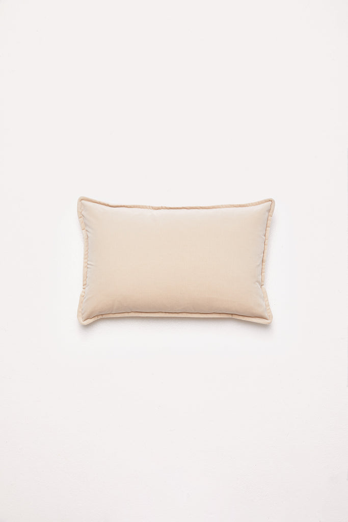 Lumbar Velvet - French Fizz Cushion