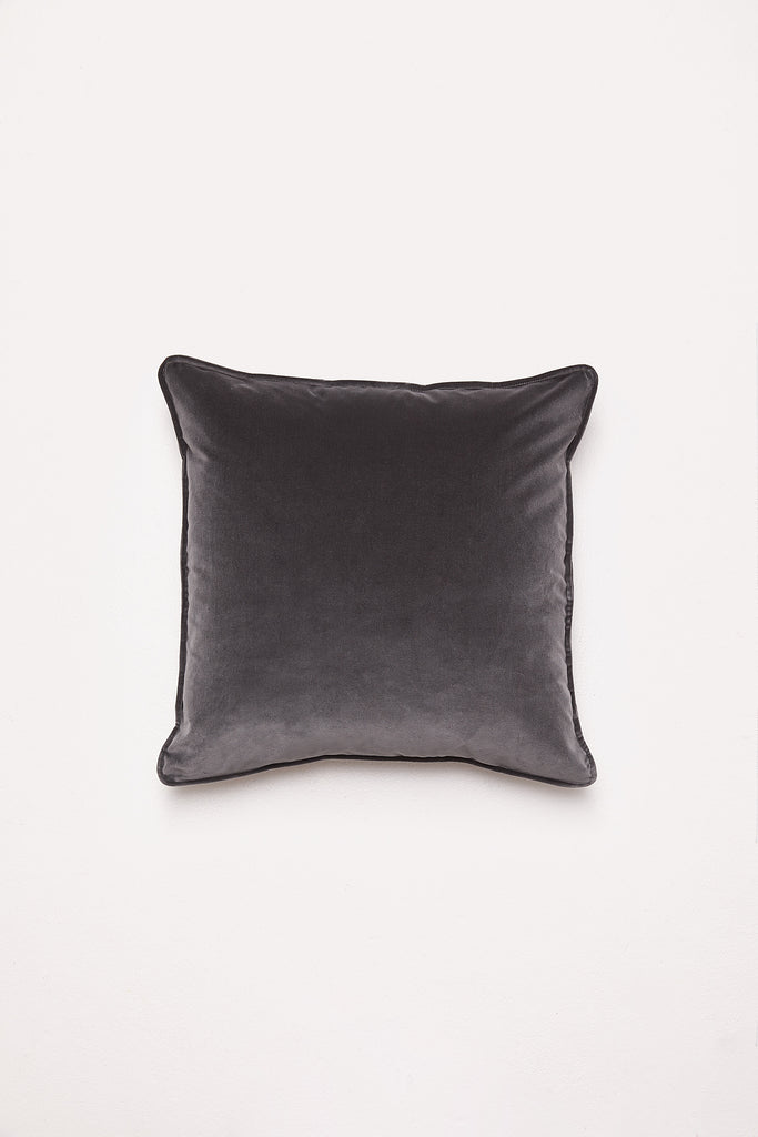 Big Velvet - Graphite Cushion