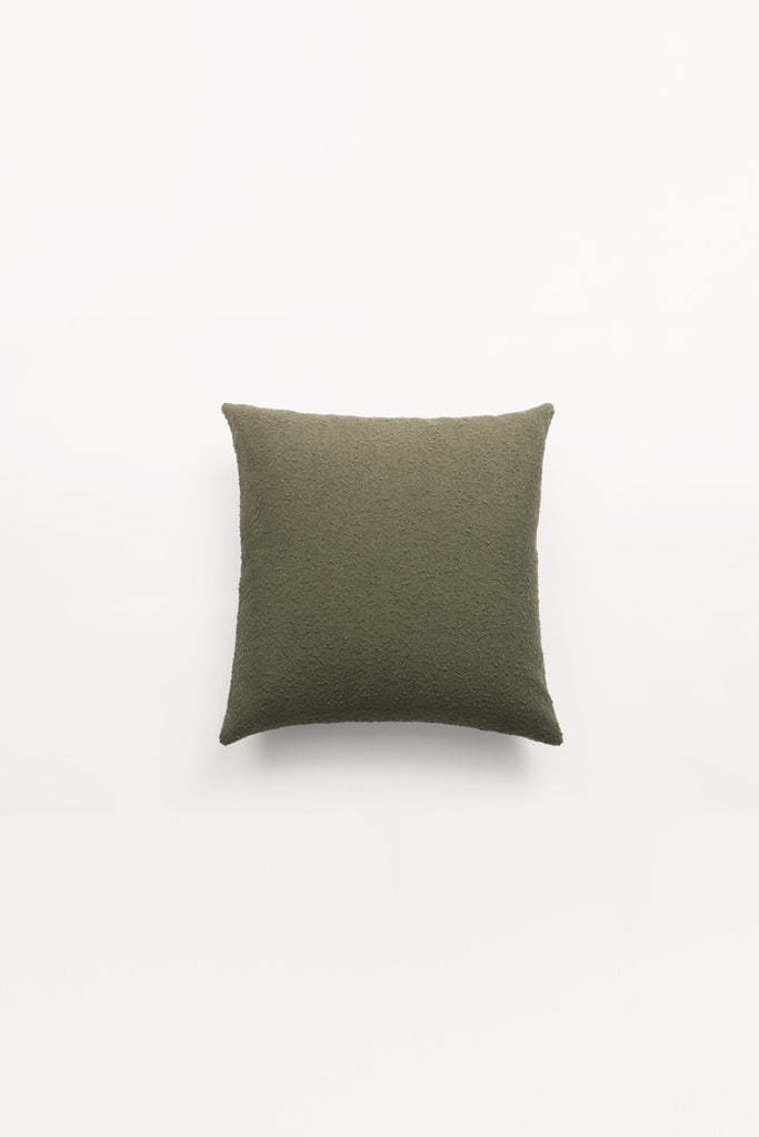Essential Boucle - Olive Cushion