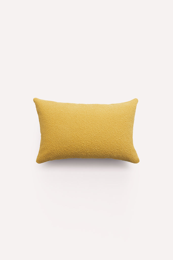 Lumbar Boucle - Sunflower Cushion