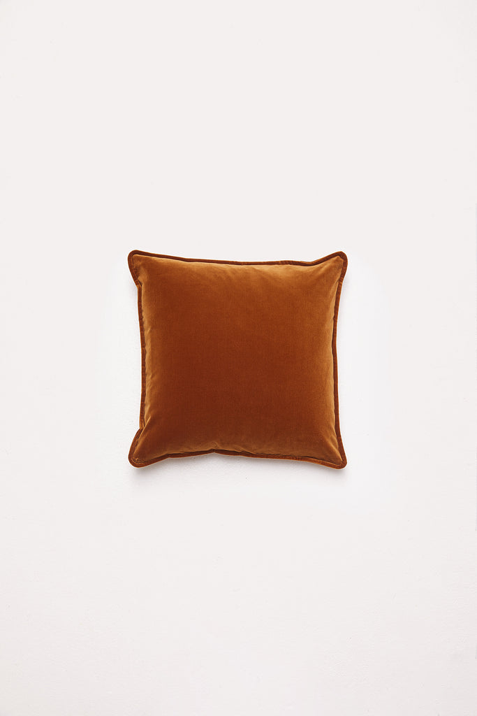 Essential Velvet - Toffee Cushion